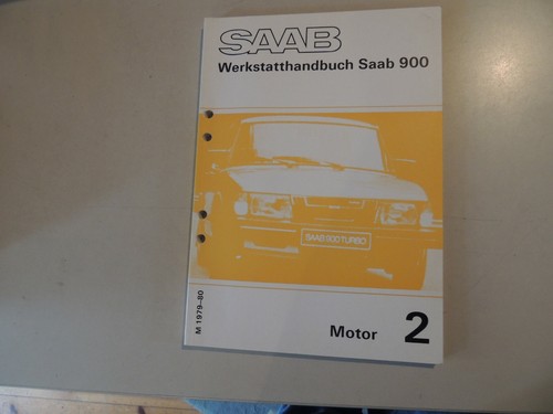 Werkstatthandbuch motor saab - werkstatthandbuch,