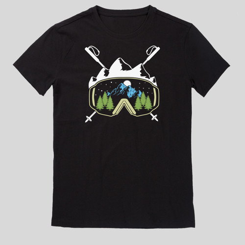 Ski männer shirt - ski, t-shirt