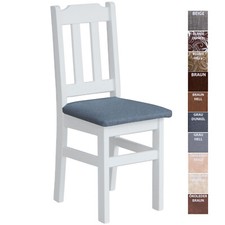 Stuhl Polsterstuhl WEISS