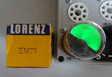 LORENZ EM71 magisches Auge | very strong ✅ | NOS NIB | magic eye | Röhre Tube