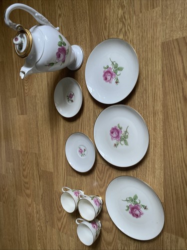 Meissen kanne wildrose - kanne,