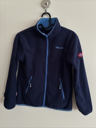 Trollkids fleecejacke blau - trollkids,