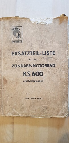 Zündapp 600 ersatzteil - zündapp, ks