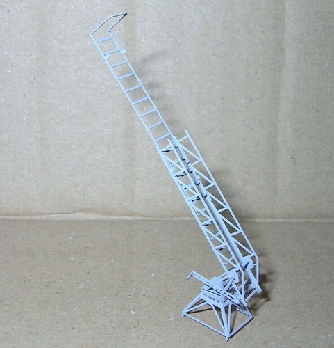 Messingmodell drehleiter - drehleiter, h0