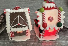 2 X Weihnachtshaus-LED