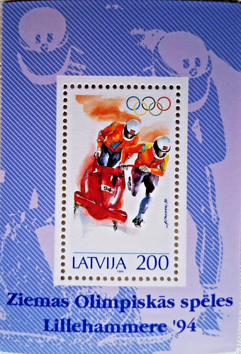 Lettland block 4 - -,