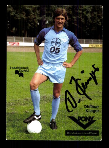 Dieter klinger autogrammkarte - dieter,
