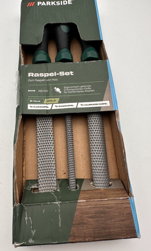 Parkside raspel set - 3, teile