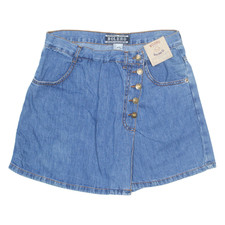 BOLERO Damen Jeans Shorts Blau