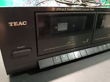TEAC + W-300 II  Stereo DOUBLE CASSETTE DECK mit Copyfunktion