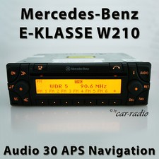 Original mercedes audio aps - audio,