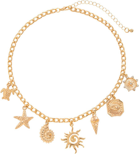 Sommer halskette mit seestern - sommer,