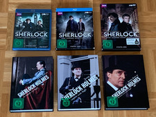 Sherlock Holmes Fernsehserie Jeremy Brett  Benedict Cumberbatch BBC Mediabook