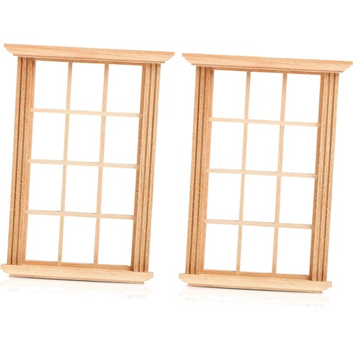 Holzpuppenhaus fensterrahmen - 2,