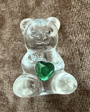 Kristall Teddybär Figur 