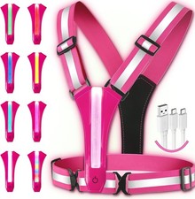 USB Warnweste Fahrrad Motorrad