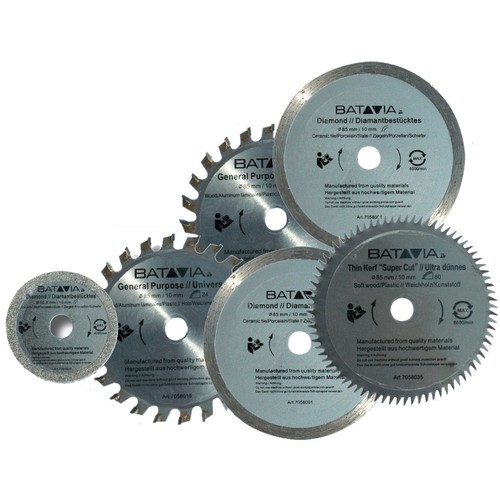 Batavia sägeblatt set tlg - sägeblatt, 6-tlg