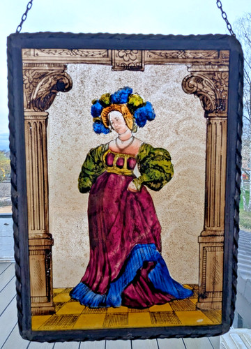 Fensterbild bleiverglasung - fensterbild,