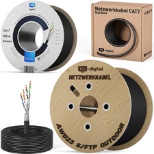 Cat 7 Verlegekabel Outdoor
