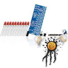 NE555 CD4017 LED Lauflicht SMD