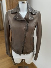 GMS-75 by Gimos Damen Leder Jacke Biker Nieten Gr. 36 Conleys 