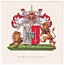Van Beyma Thoe Kingma Wapen