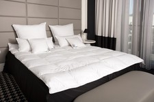 Daunendecke Bettdecke Oberbett Decke 70 % Daunen HS49 200x220 cm 2500g B-Ware