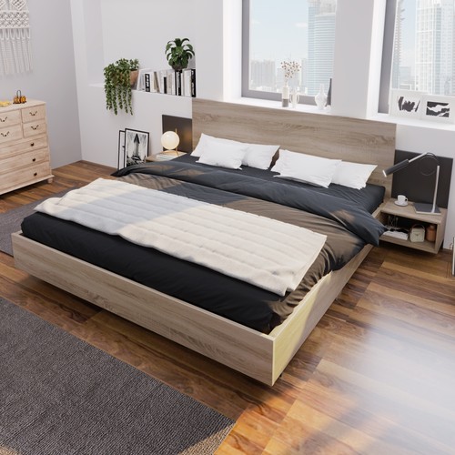 Doppelbett holzbett jugendbett - doppelbett,