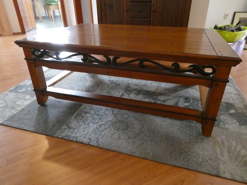 Couchtisch pinie massiv - couchtisch,