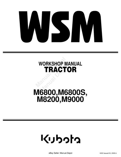 Kubota traktor m6800 m6800s - traktor,