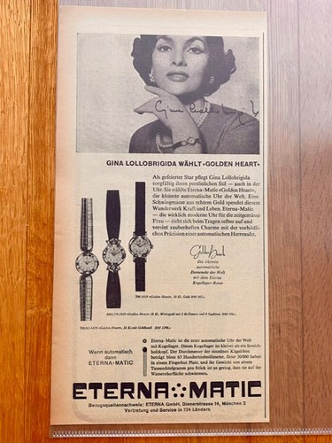 Eterna matic gina lollobrigida - matic,