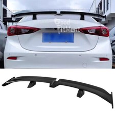 55" Heckspoiler Heckflügel Spoiler Mattschwarz Seagull Pro Style Für Mazda 2 3