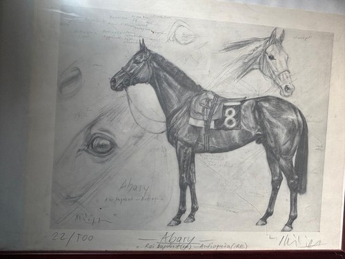 Original lithographie abary - original,