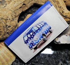 Tabakbeutel Tabaktasche Drehertasche Leder Design Motiv Serie Volkswagen VW Bus