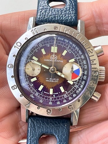 Ollech wajs chronograph - &,