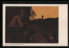 Künstler-AK Hans Thoma