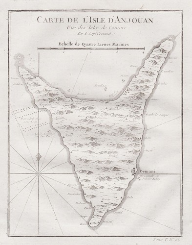 Anjouan komoren indian - anjouan, ocean