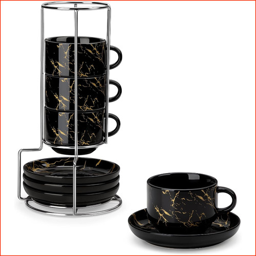 Espressotassen 4er set 75ml - espressotassen,
