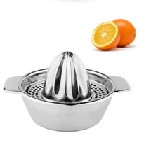 Stainless steel citrus juicer - stainless,