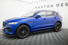 Seitenschweller Ansatz Cup Leisten passend für Jaguar F-Pace R-Sport Mk1 schwarz