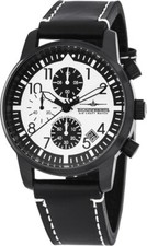 Thunderbirds Fliegeruhr Herrenuhr Chronograph Ø40mm black/white TB1067-05 Neu
