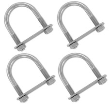 4 × U-Bügel / Klemmschelle