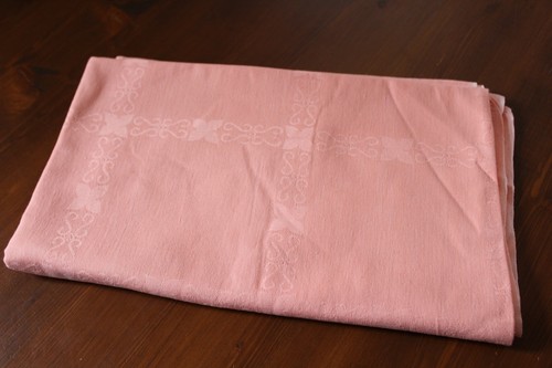 Tischdecke rosa tafeltuch - tischdecke,