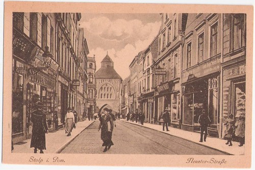 Stolp pommern neuetor straße - stolp,