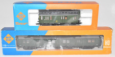 Roco H0 4278 & 44208A Behelfspackwagen u. Bahnpostwagen DBP DB mit OVP Set 2tlg.