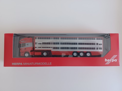 Herpa scania viehtransporter - herpa,