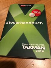 Lexware Taxman 2014 für Steuererklärung 2013 - Lizenz, Programm DVD. Steuerbuch