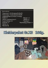 Kleiderpaket Gr.XS- 26tlg.-
