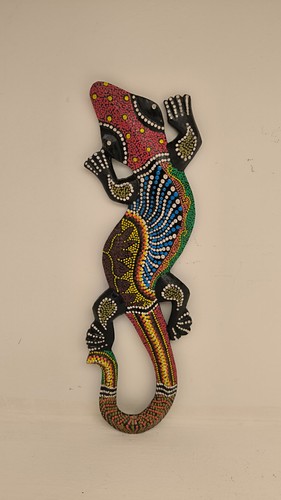 Bunter gecko echse mit - bunter,