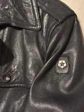 Milestone Lammleder Herren Jacke Mantel Größe 52 schwarz wenig getragen!